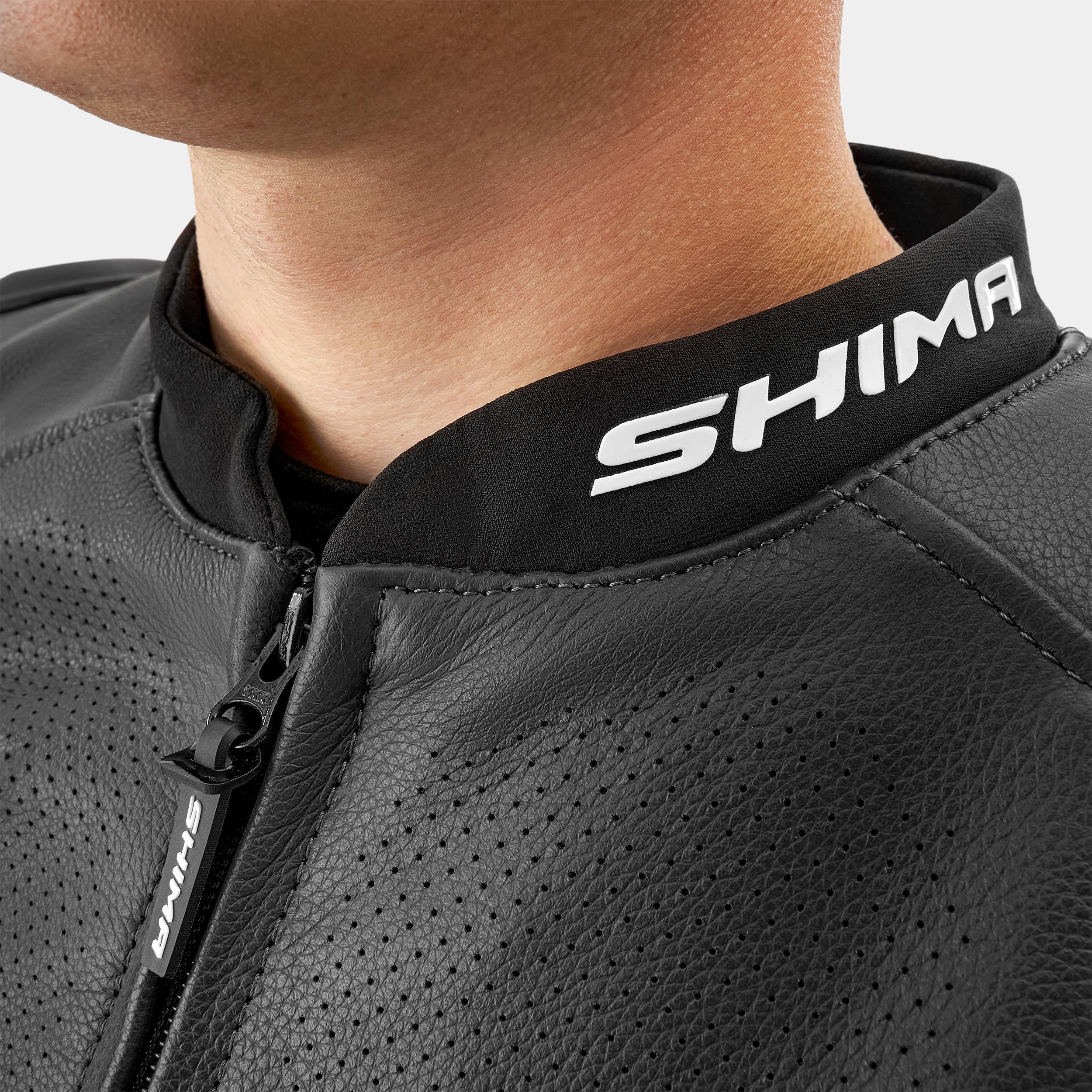 SHIMA Bandit 2.0 Leather Motorcycle Jacket Men AirForce Back Protector Armor Biker Riding Lether Motorbike Sport Bikers - Image 21