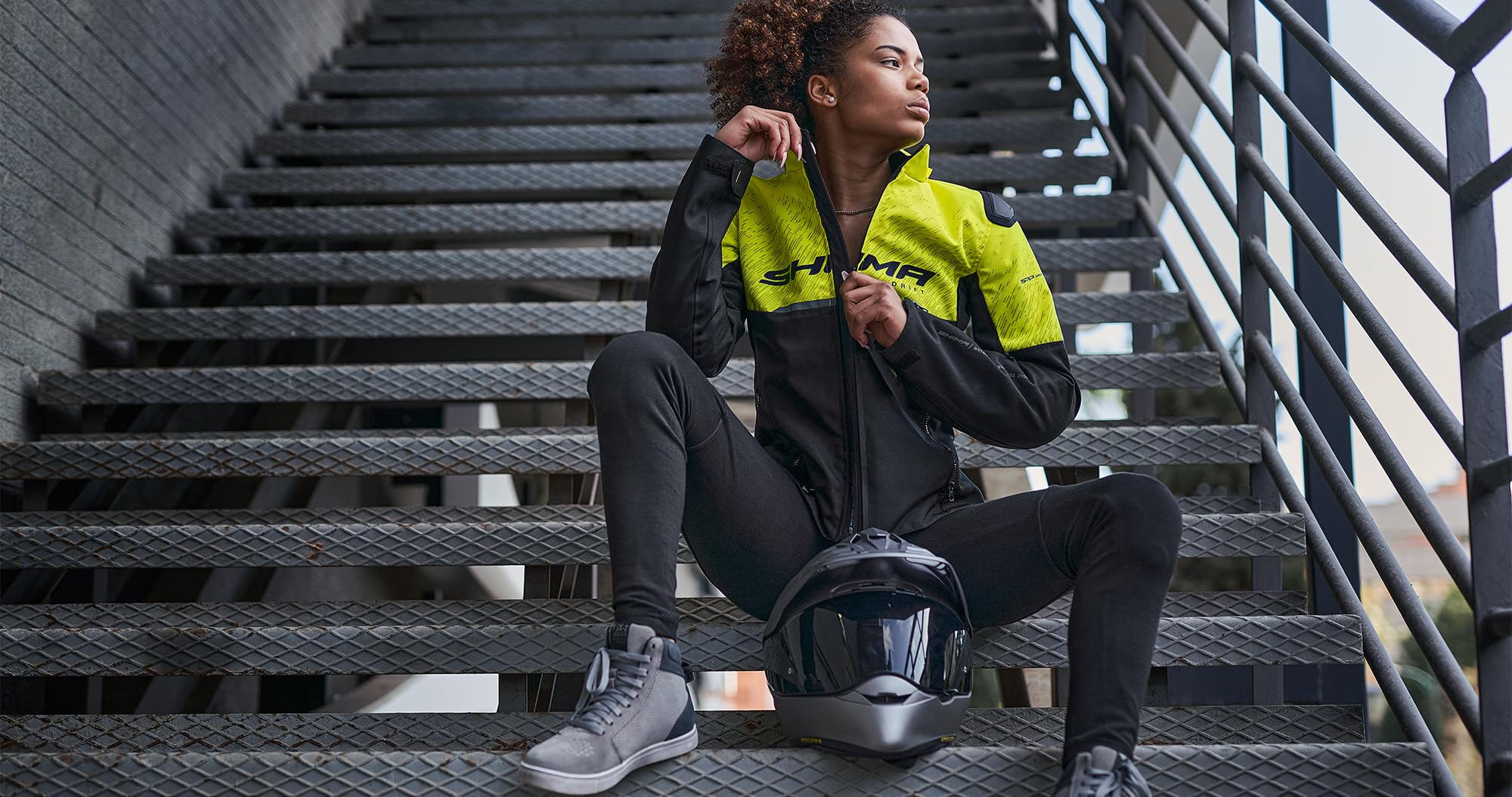 SHIMA Cruz 2.0 Motorcycle Leggings for Women Knee Protectors Motorbike Armoured Trousers Lightweight Protective Pants Stretch Reinforced Armored Bike (Womens, Black, L) - Image 6