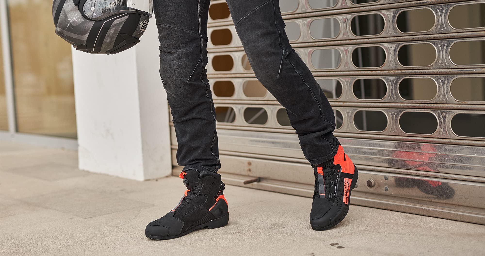 SHIMA Edge Motorcycle Riding Shoes Men Women Ventilated Waterproof Leather Boots Summer Suede ATOP Street Sport Stealth - Image 3