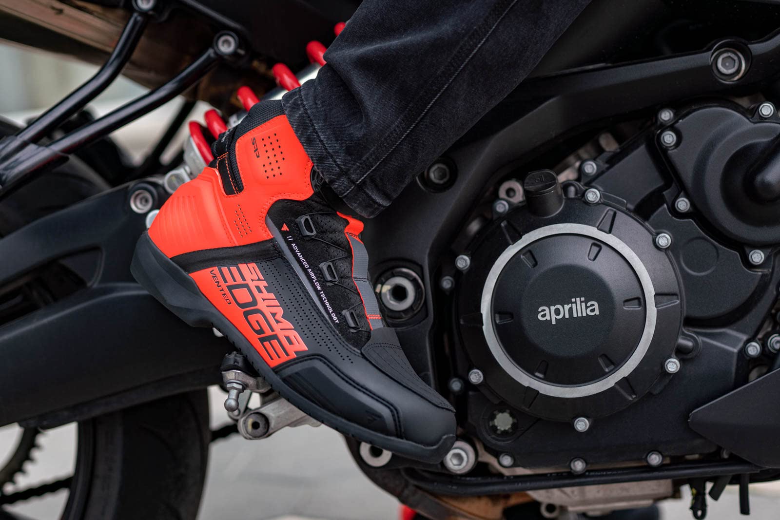 SHIMA Edge Motorcycle Riding Shoes Men Women Ventilated Waterproof Leather Boots Summer Suede ATOP Street Sport Stealth - Image 8