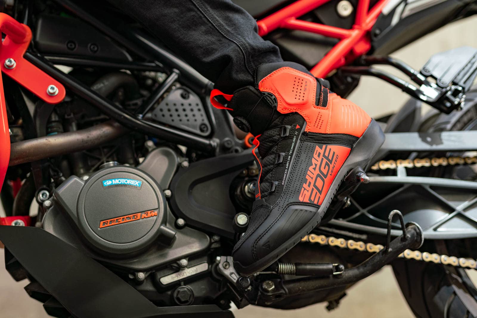 SHIMA Edge Motorcycle Riding Shoes Men Women Ventilated Waterproof Leather Boots Summer Suede ATOP Street Sport Stealth - Image 9