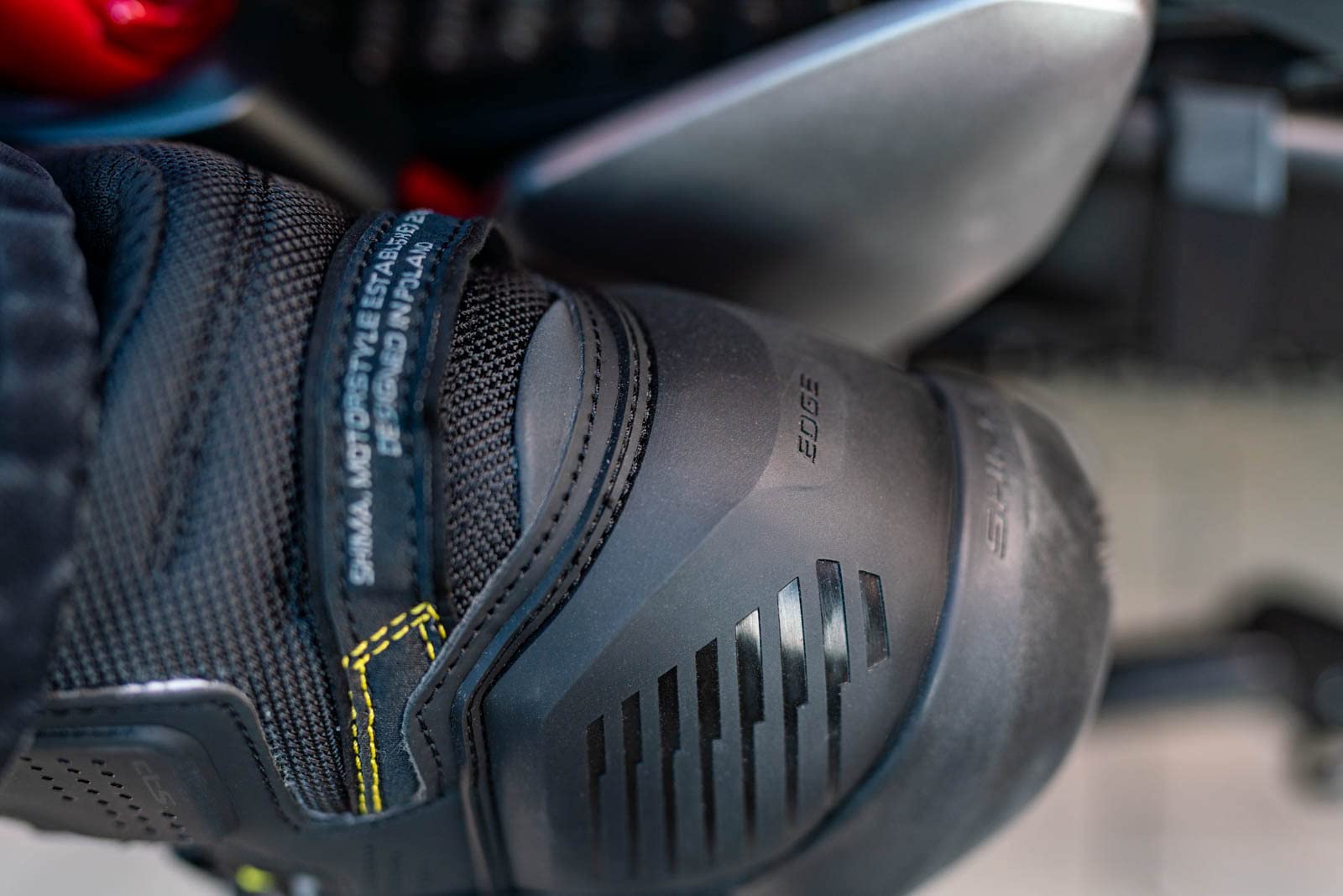 SHIMA Edge Motorcycle Riding Shoes Men Women Ventilated Waterproof Leather Boots Summer Suede ATOP Street Sport Stealth - Image 8