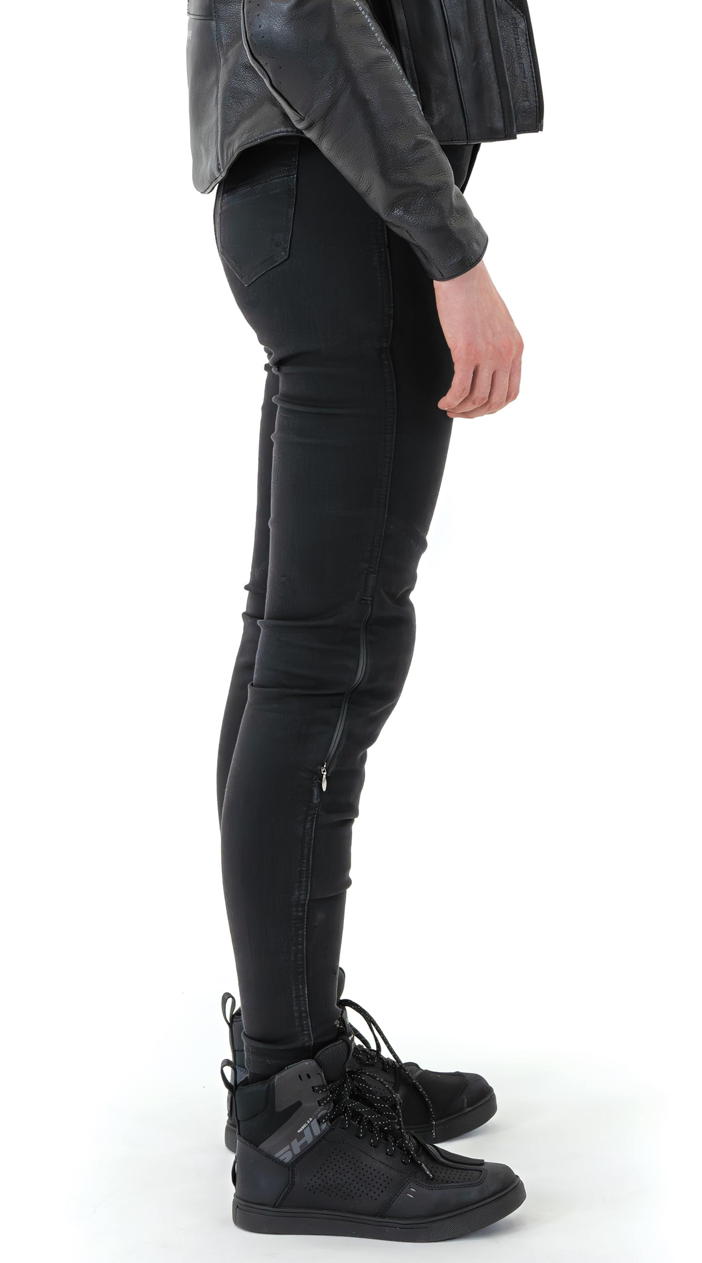 SHIMA Flexx Motorcycle Jeans Women Airforce Knee Protectors Motorbike Lady Armored Trousers Lightweight Protective Pants - Image 4