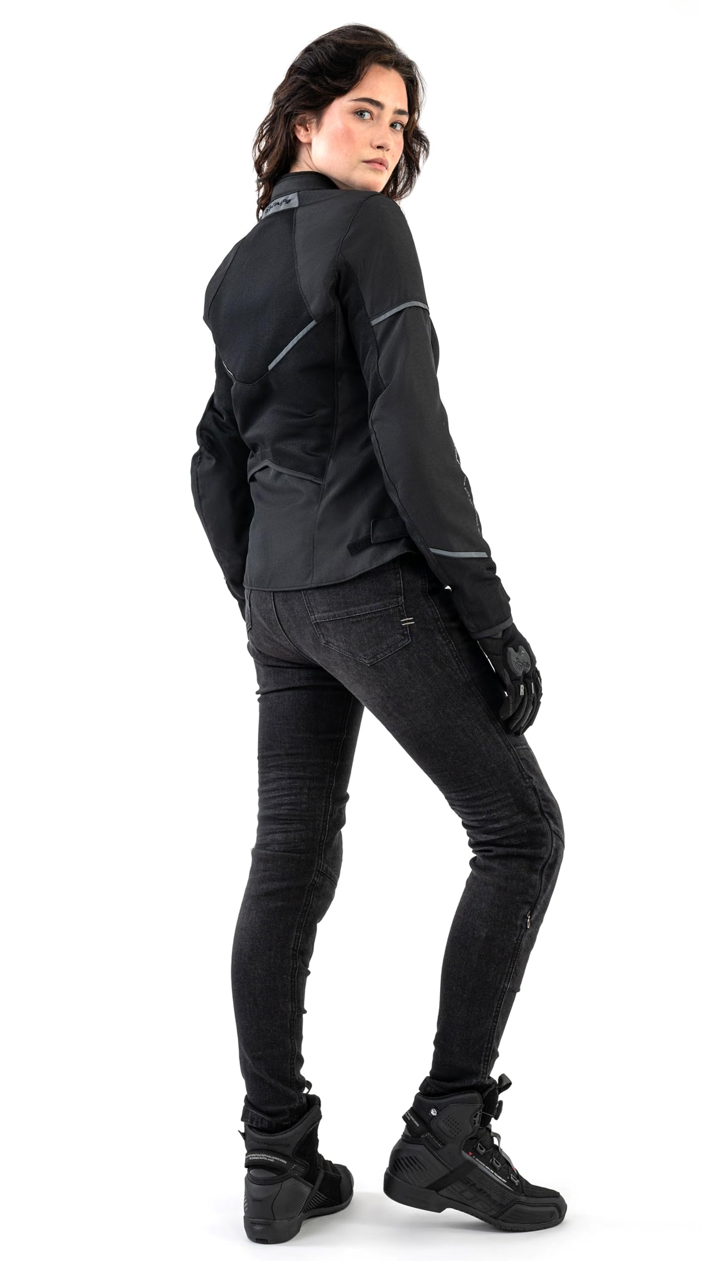 SHIMA Metro Motorcycle Jeans for Women Airforce Knee Protectors Motorbike Lady Armoured Pants Lightweight Protective - Image 4