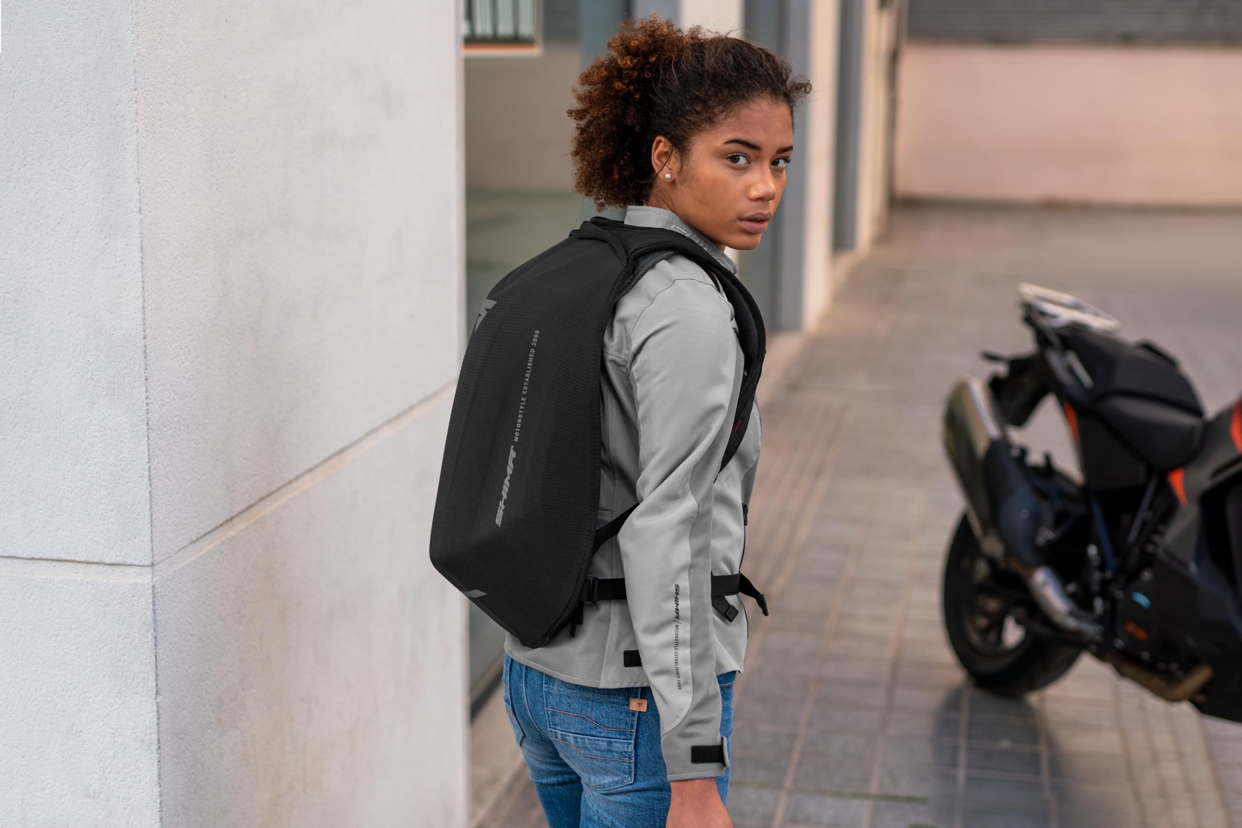 SHIMA Openair Lady Women Motorbike Jacket Lightweight Breathable Summer Mesh Womens City Biker - Image 18