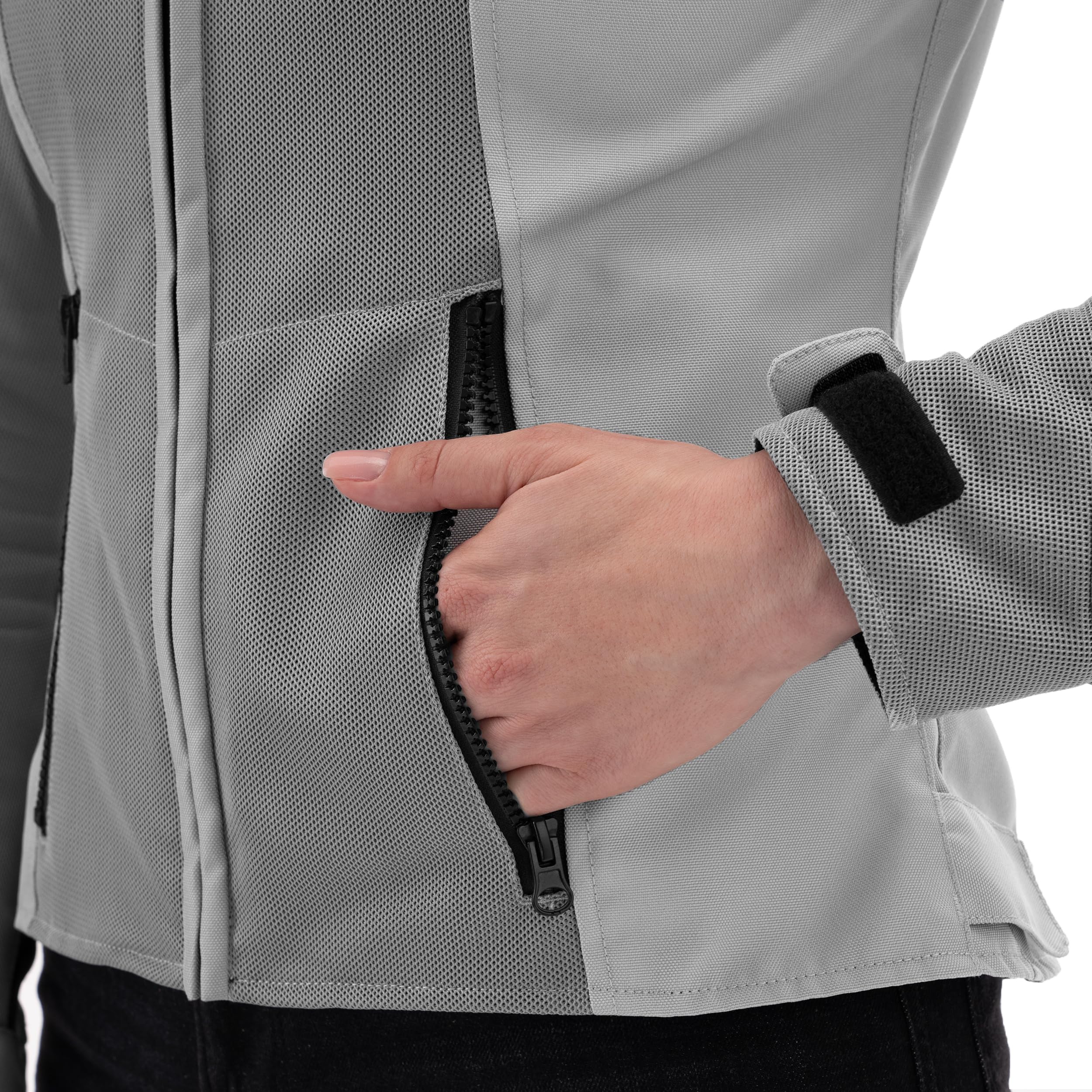 SHIMA Openair Lady Women Motorbike Jacket Lightweight Breathable Summer Mesh Womens City Biker - Image 3