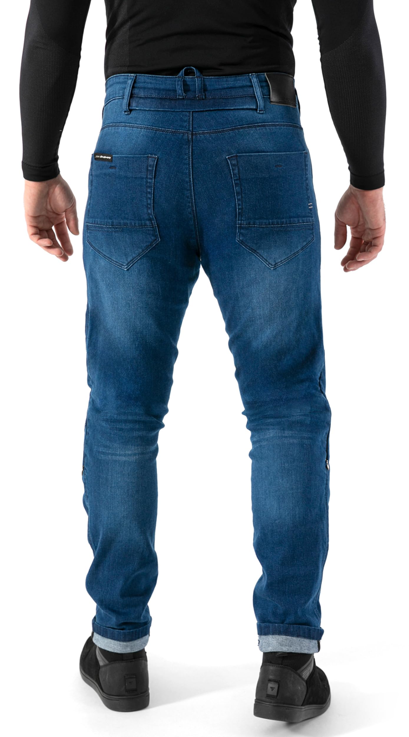 SHIMA Rider Motorcycle Jeans for Men Airforce Knee Protectors Motorbike Mens Armoured Trousers Lightweight Protective - Image 4