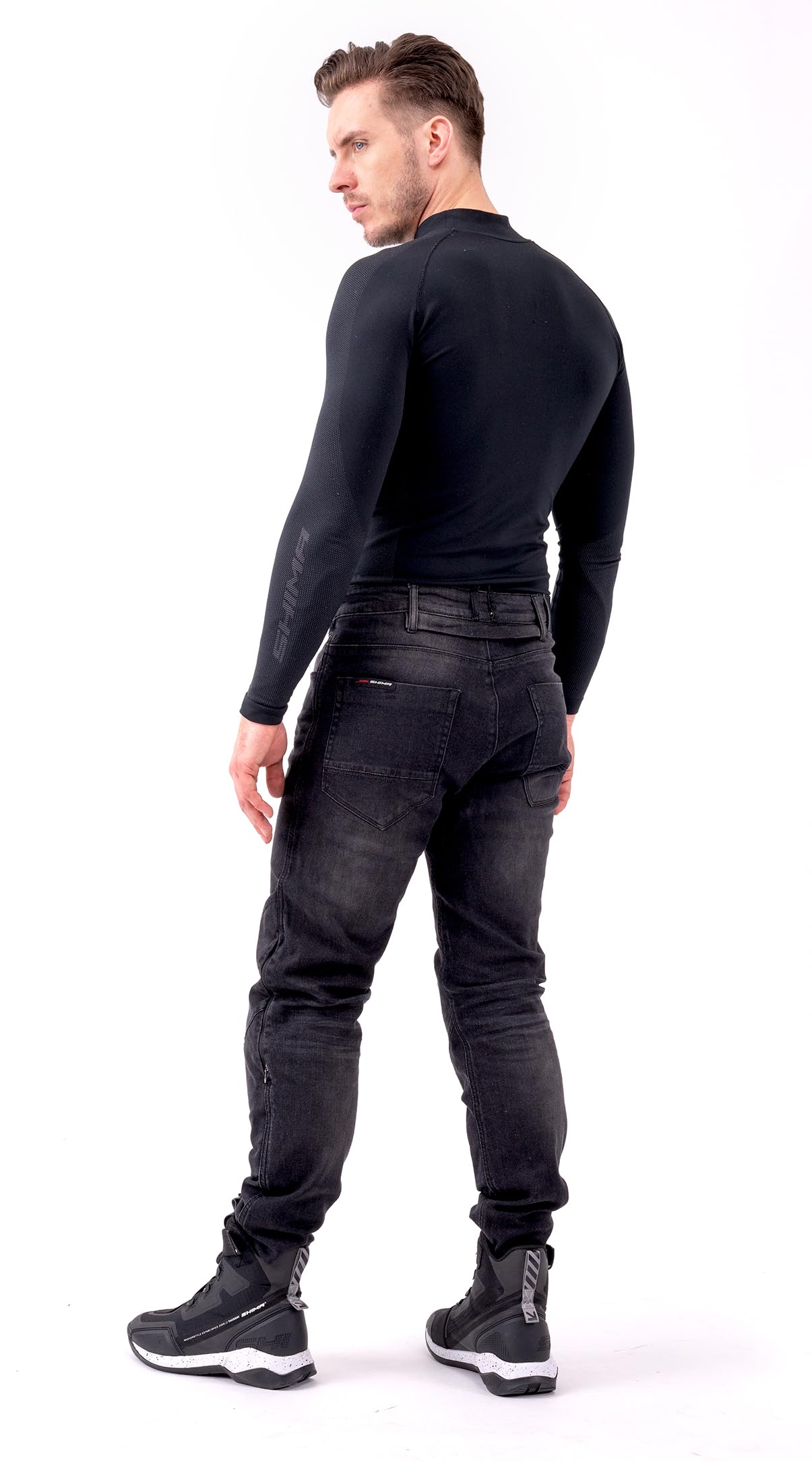 SHIMA Rider Motorcycle Jeans for Men Airforce Knee Protectors Motorbike Mens Armoured Trousers Lightweight Protective - Image 6