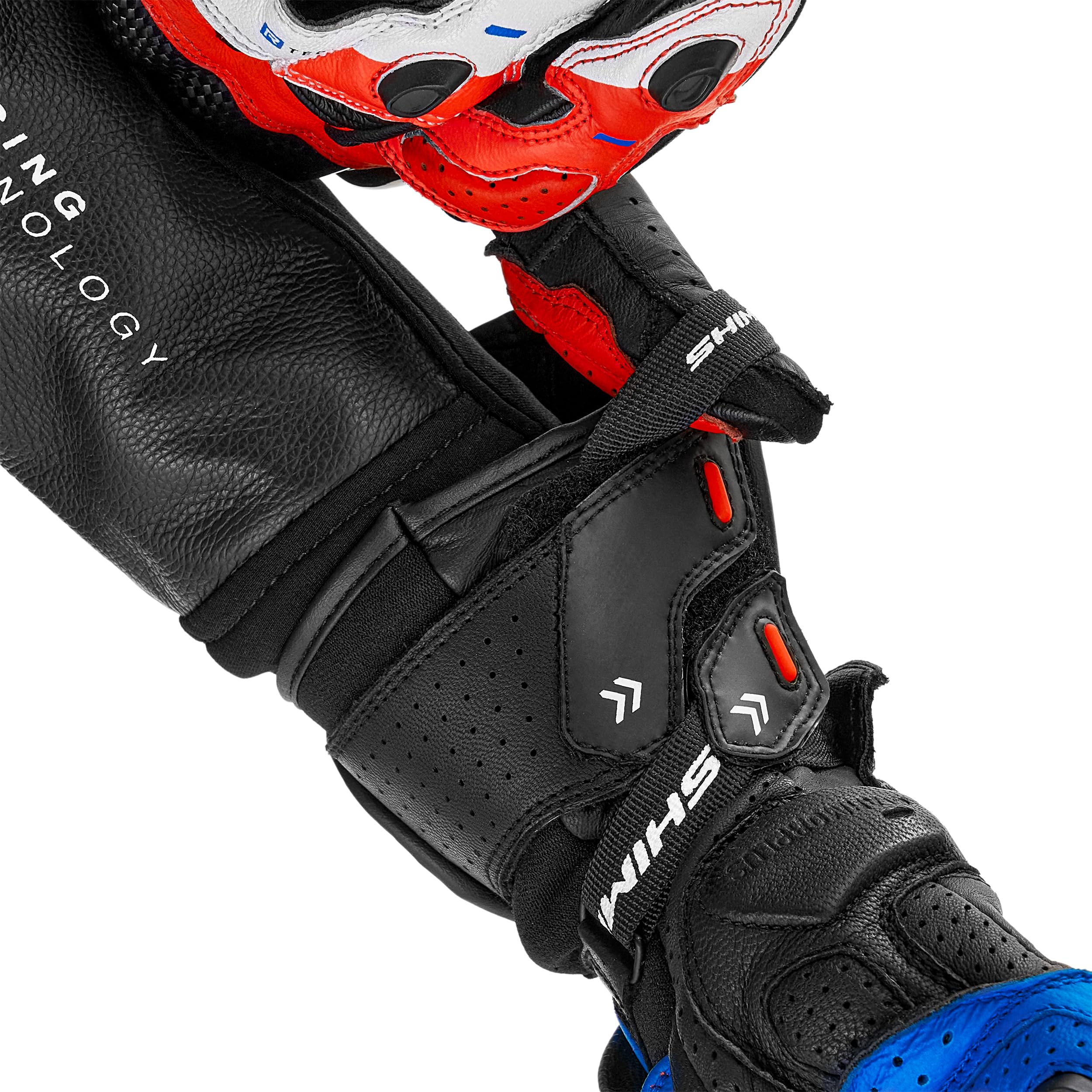 SHIMA RS-3 Motorcycle Gloves Men Women Leather Long Biker Armoured Protectors Moto Sliders Racing Powersports Motorsport - Image 12