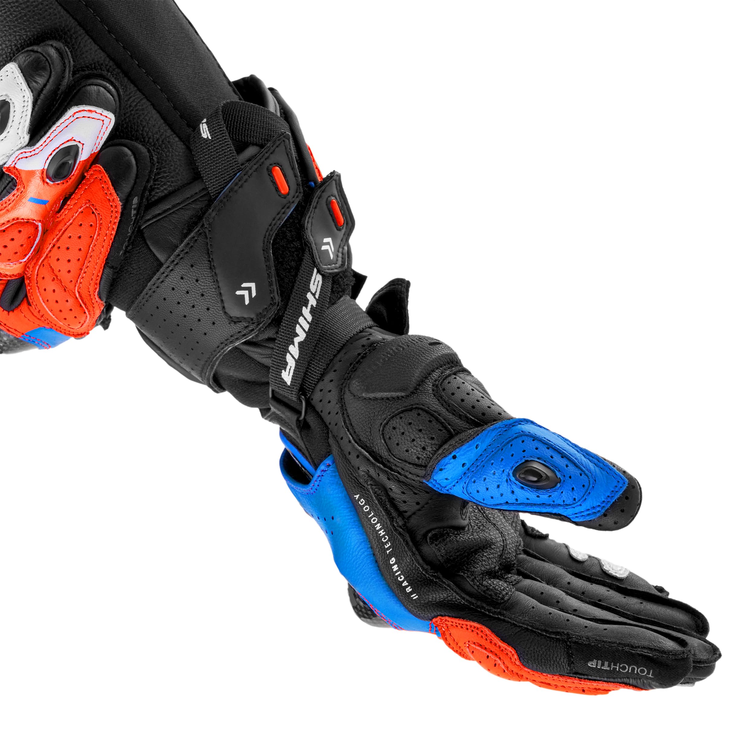 SHIMA RS-3 Motorcycle Gloves Men Women Leather Long Biker Armoured Protectors Moto Sliders Racing Powersports Motorsport - Image 4