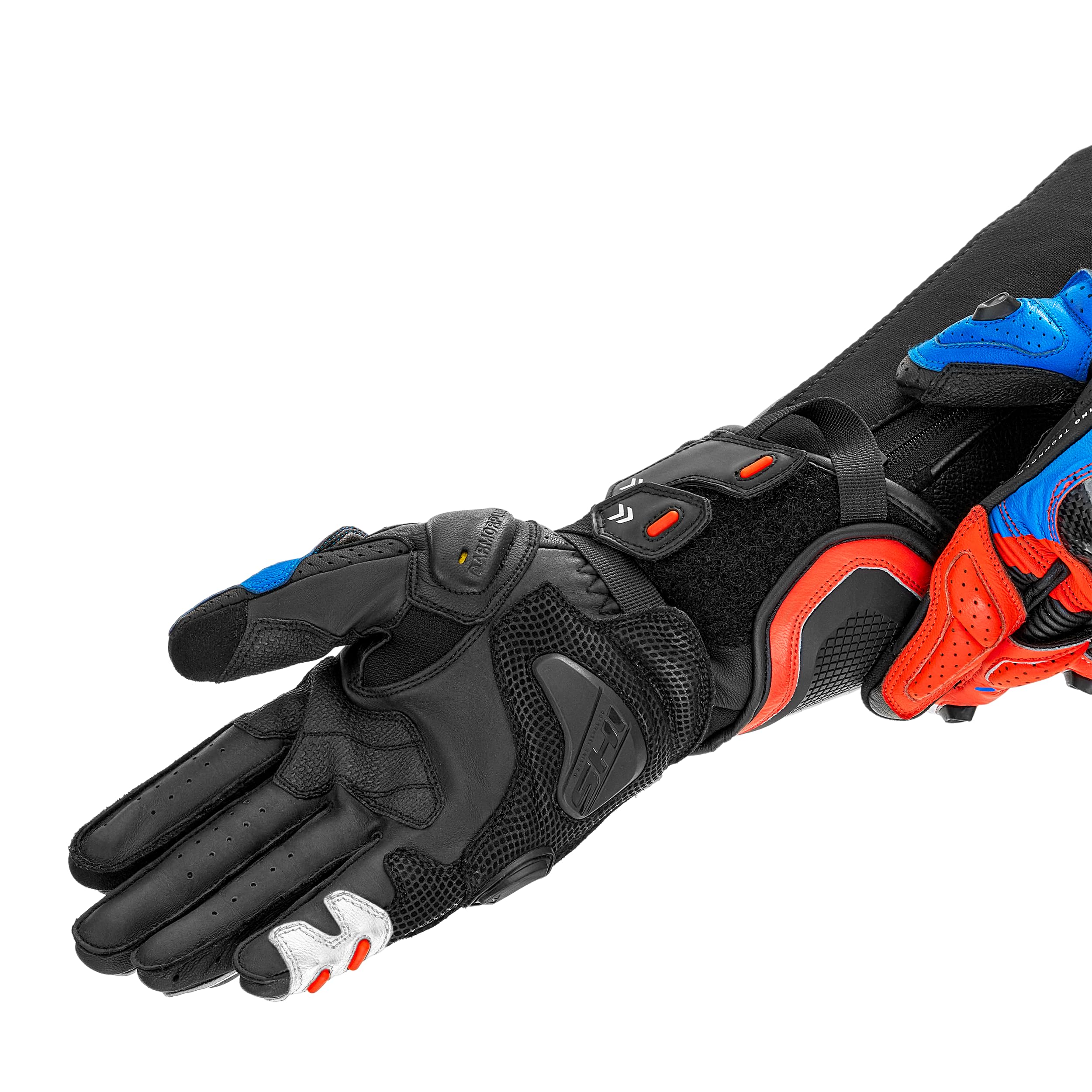 SHIMA RS-3 Motorcycle Gloves Men Women Leather Long Biker Armoured Protectors Moto Sliders Racing Powersports Motorsport - Image 6