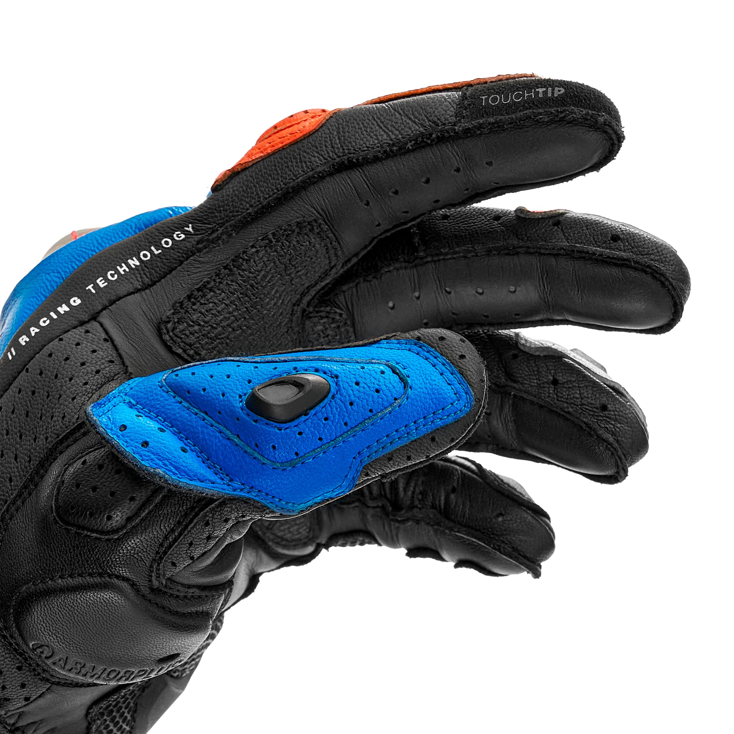 SHIMA RS-3 Motorcycle Gloves Men Women Leather Long Biker Armoured Protectors Moto Sliders Racing Powersports Motorsport - Image 8