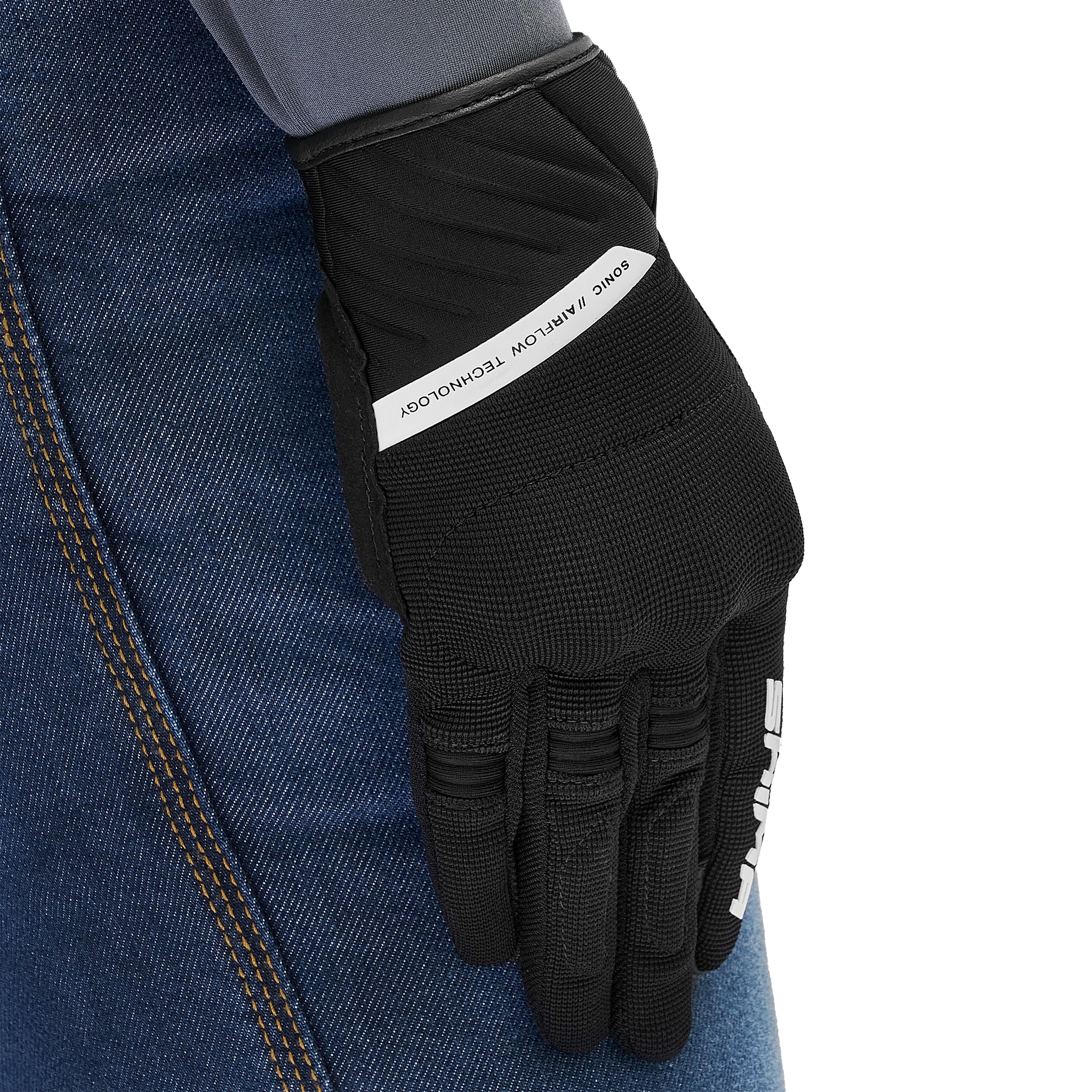 SHIMA Sonic Motorcycle Gloves Men Women Textile Leather Short Summer Biker Armoured Protectors Powersports Motorsport - Image 10