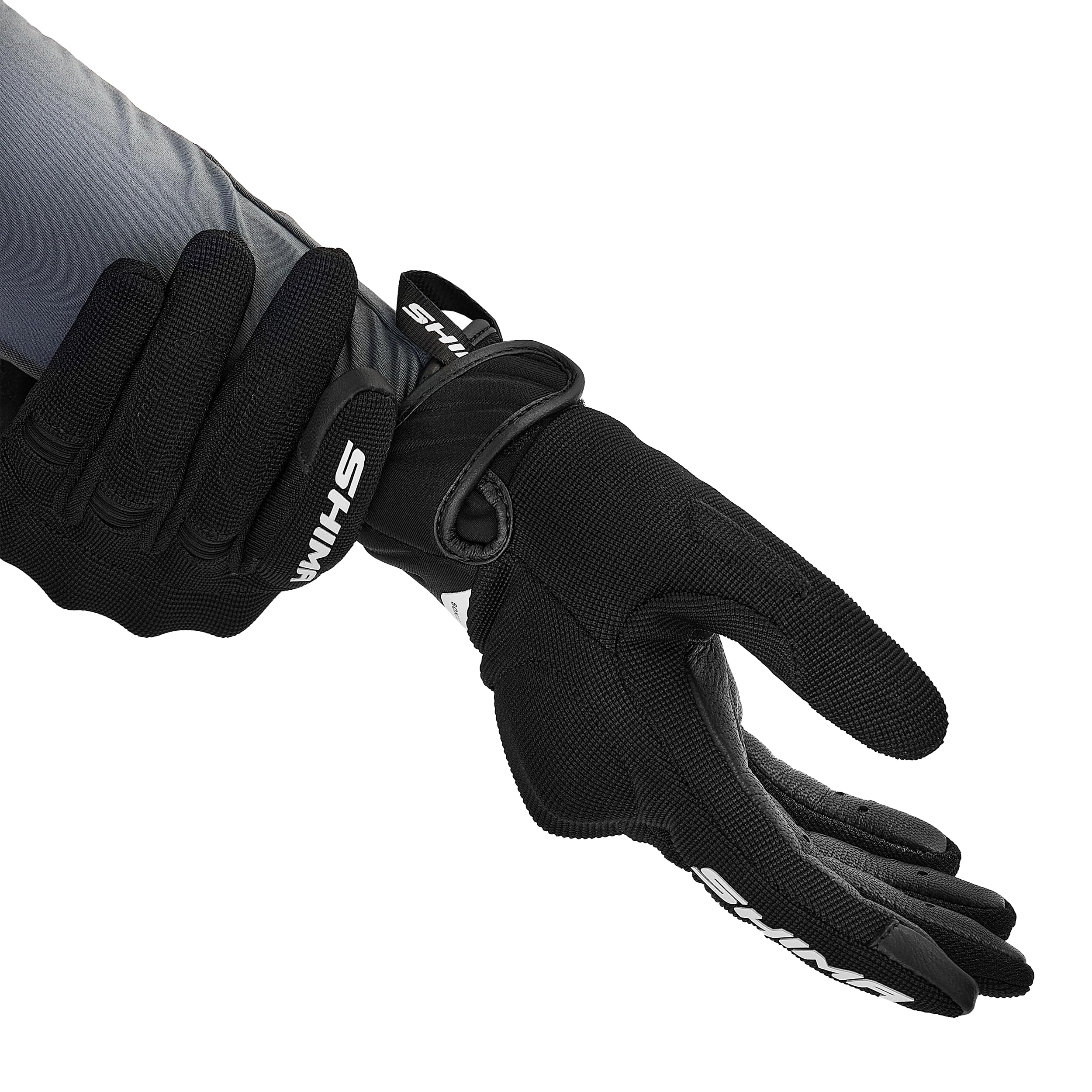 SHIMA Sonic Motorcycle Gloves Men Women Textile Leather Short Summer Biker Armoured Protectors Powersports Motorsport - Image 4