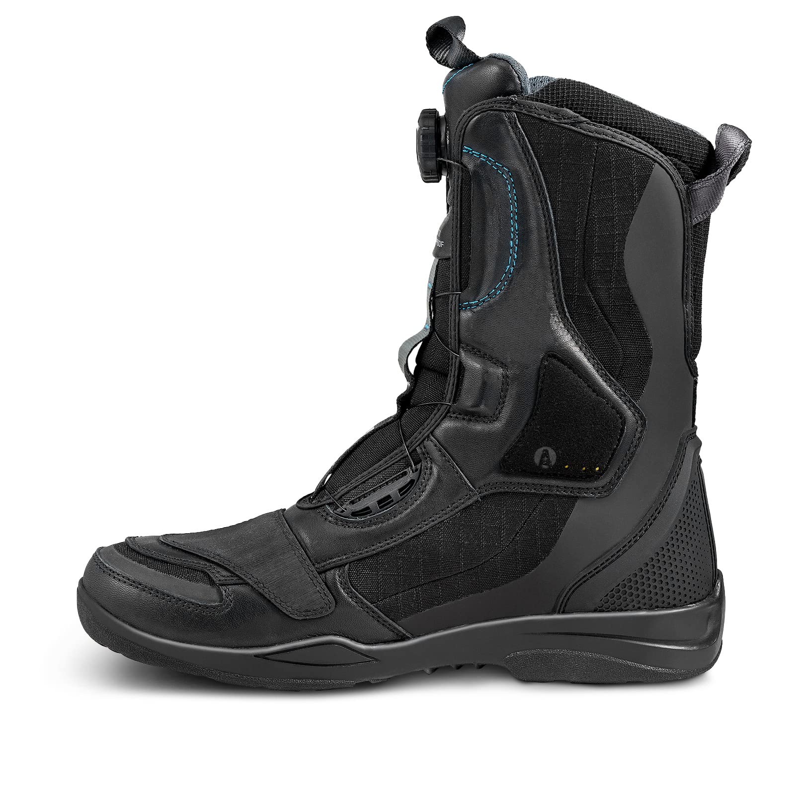 SHIMA STRATO WP, Waterproof Motorcycle Boots for Men - Vented, Reinforced Lightweight Long Biker Riding Boots with ATOP Fast-Closure - Image 5