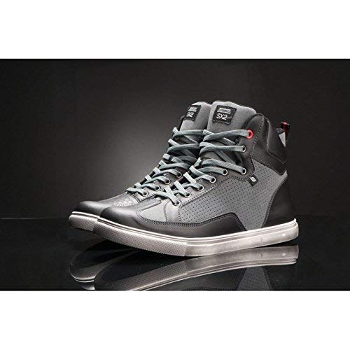 SHIMA SX-2 Motorcycle Shoes for men - Leather, Breathable, Reinforced Street Riding Shoes with Ankle Support - Image 3