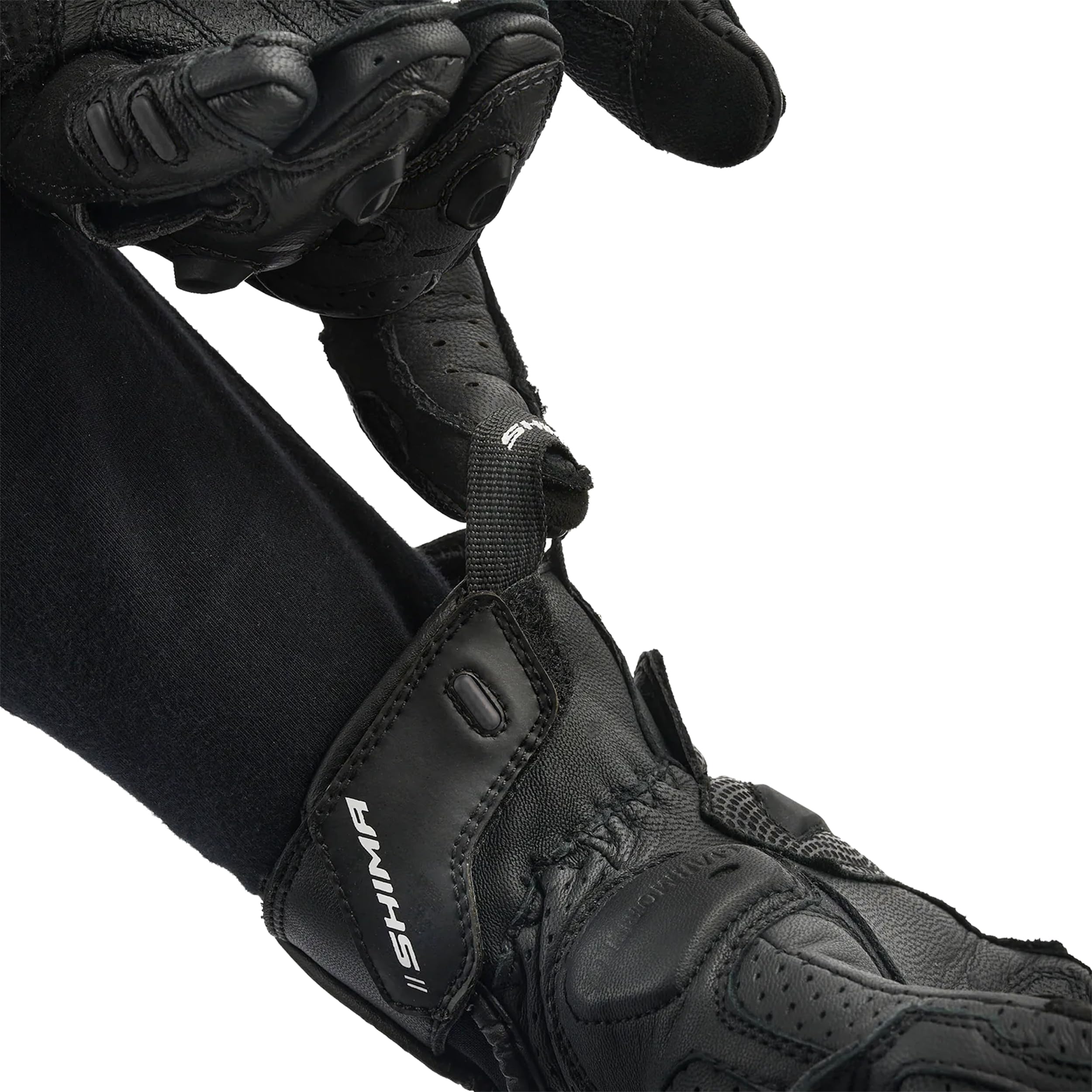 SHIMA XRS-3 Motorcycle Gloves Men Leather Long Biker Armoured Protectors Moto Sliders Racing Powersports Motorsport - Image 12