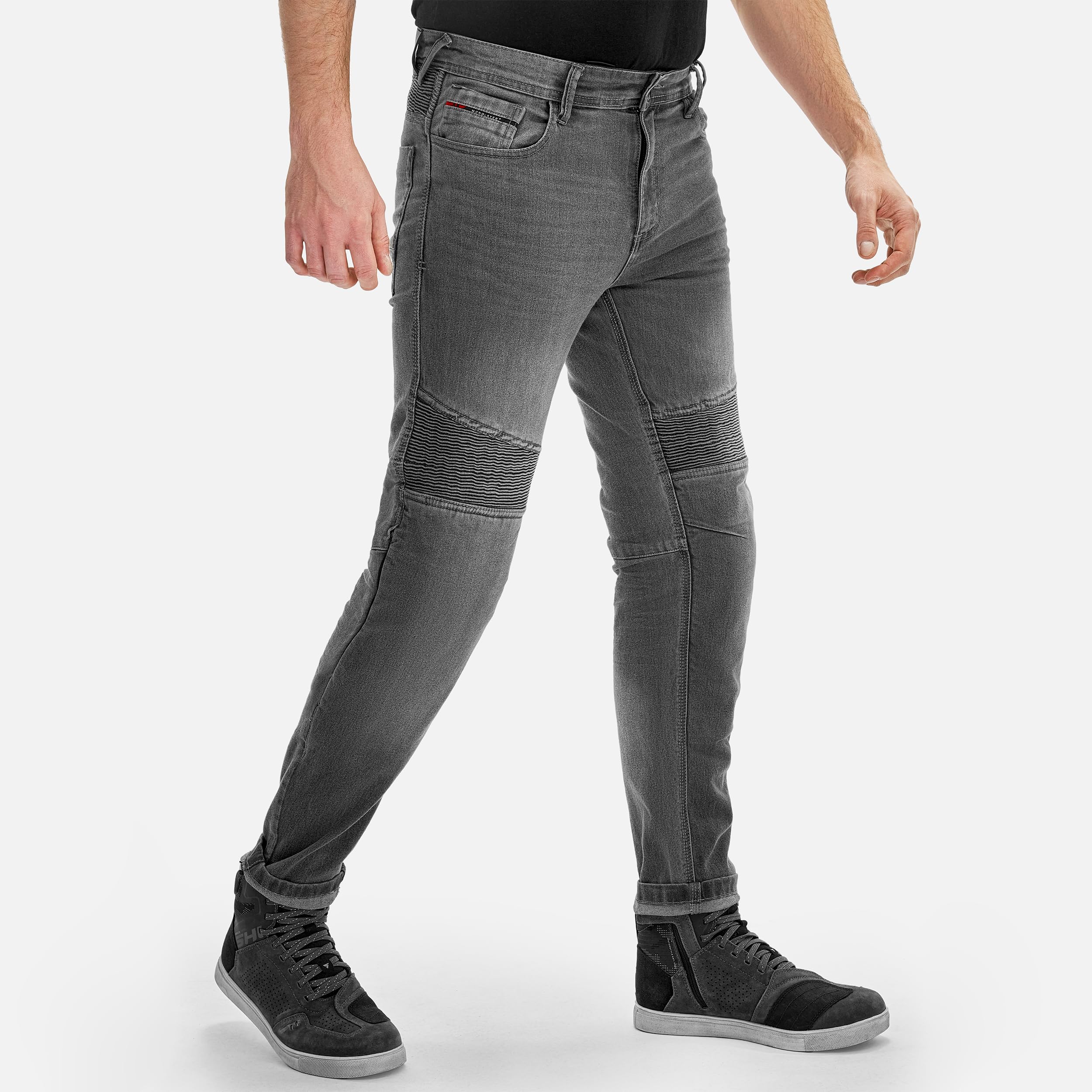 SHIMA Zenith Motorcycle Jeans for Men Women GFLEXX Knee Protectors Motorbike Mens Armoured Trousers Lightweight Bike - Image 4