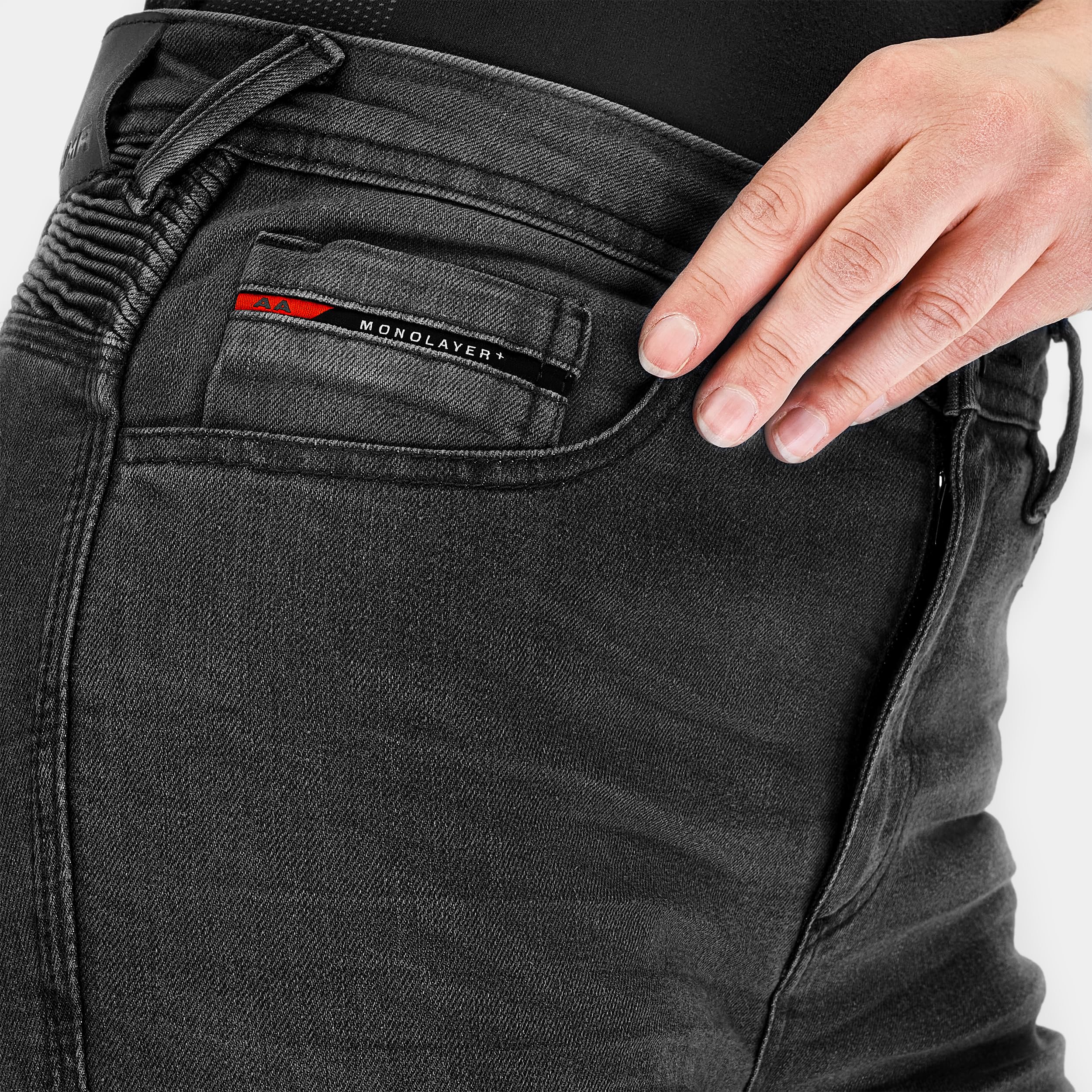 SHIMA Zenith Motorcycle Jeans for Men Women GFLEXX Knee Protectors Motorbike Mens Armoured Trousers Lightweight Bike - Image 6