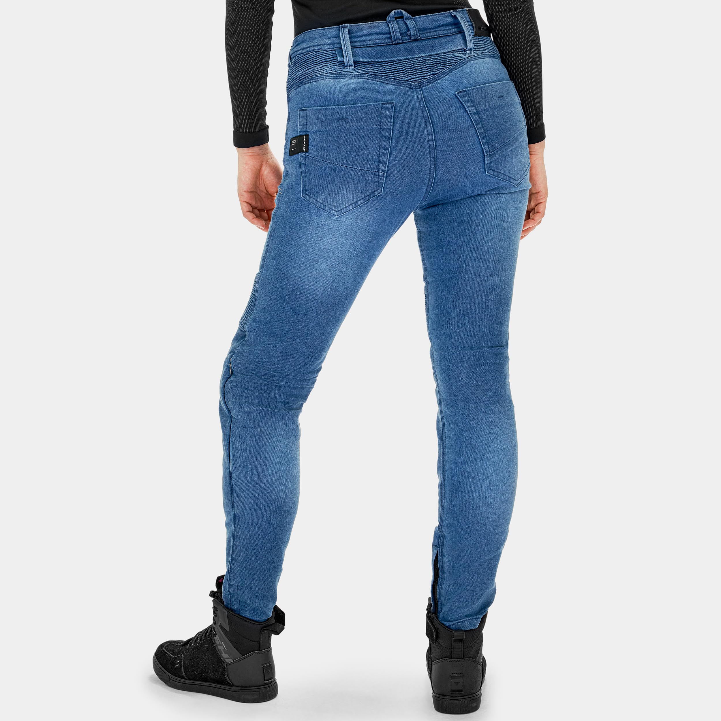 SHIMA Zenith Motorcycle Jeans for Men Women GFLEXX Knee Protectors Motorbike Mens Armoured Trousers Lightweight Bike - Image 4