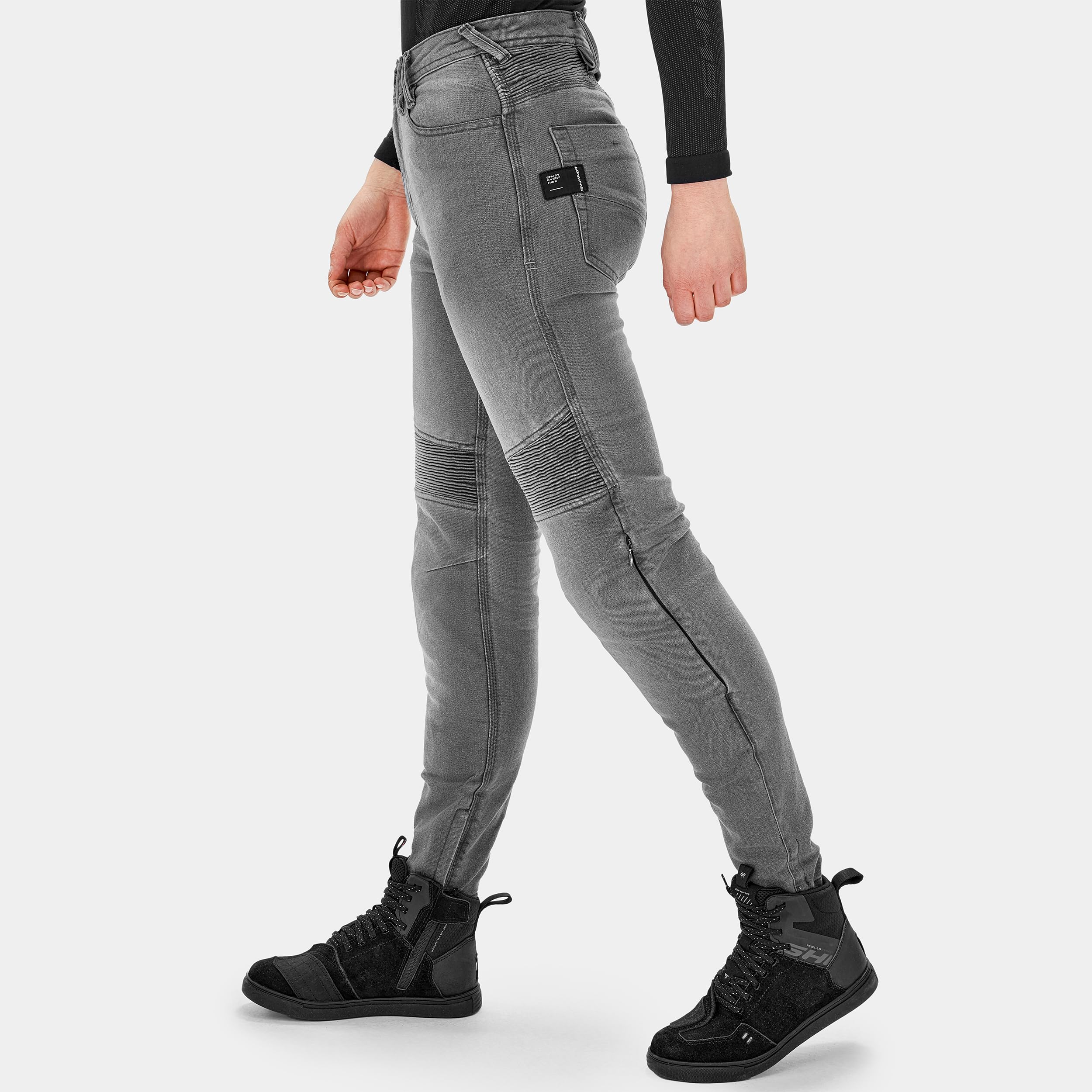 SHIMA Zenith Motorcycle Jeans for Men Women GFLEXX Knee Protectors Motorbike Mens Armoured Trousers Lightweight Bike - Image 5