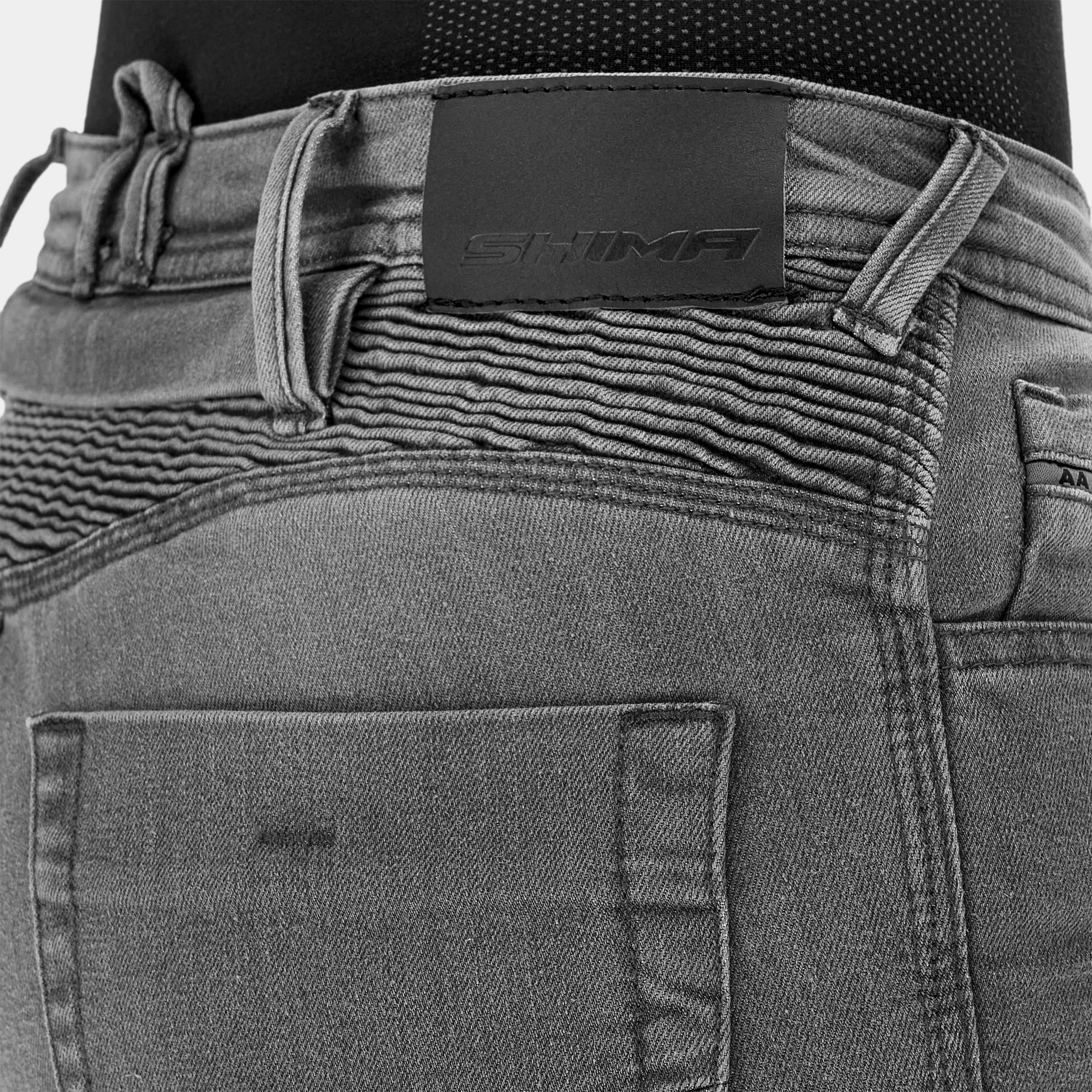 SHIMA Zenith Motorcycle Jeans for Men Women GFLEXX Knee Protectors Motorbike Mens Armoured Trousers Lightweight Bike - Image 9